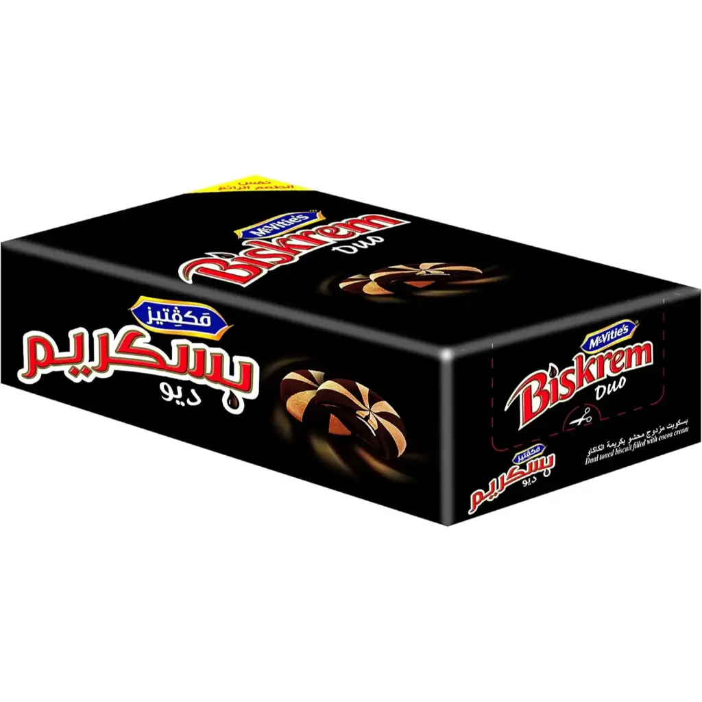 Biskrem Chocolate Filled Biscuits 12 packs