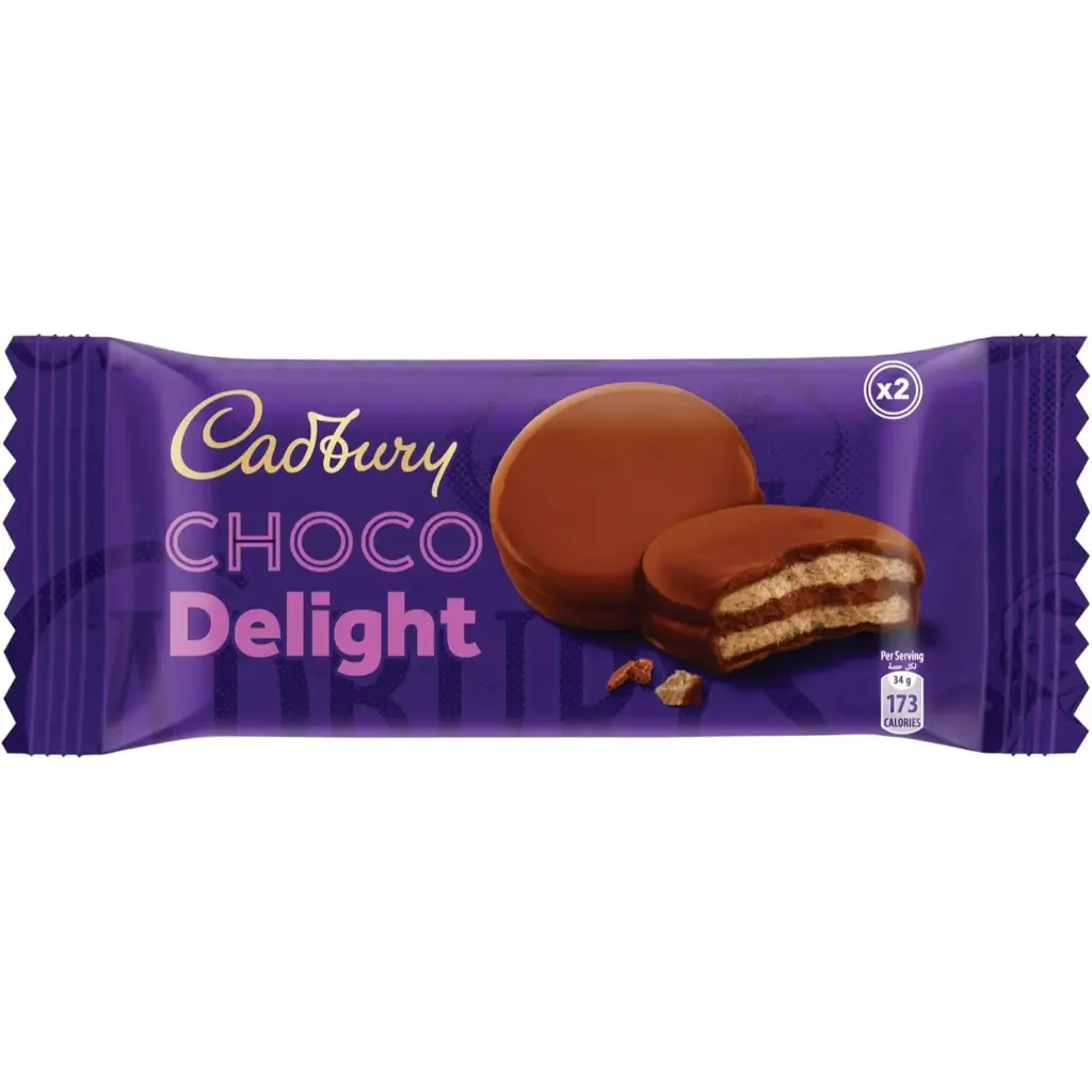 Cadbury Delight Chocolate Coated Biscuits 12 packs
