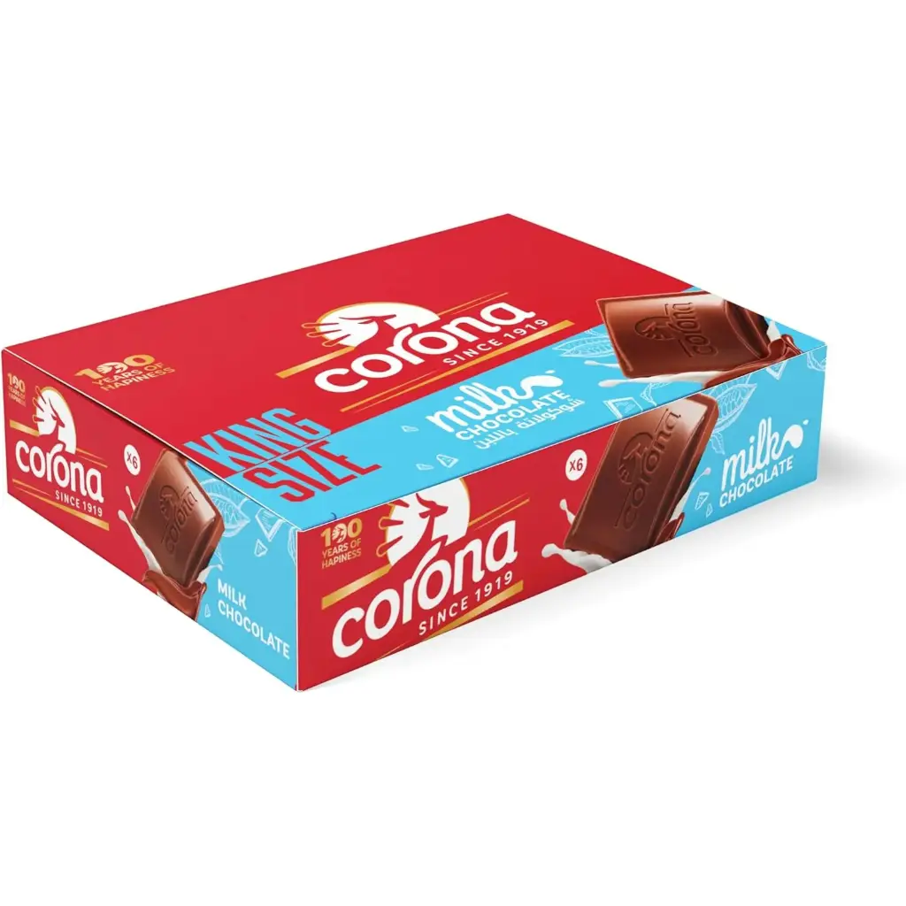 Corona Large Milk Chocolate 6 packs