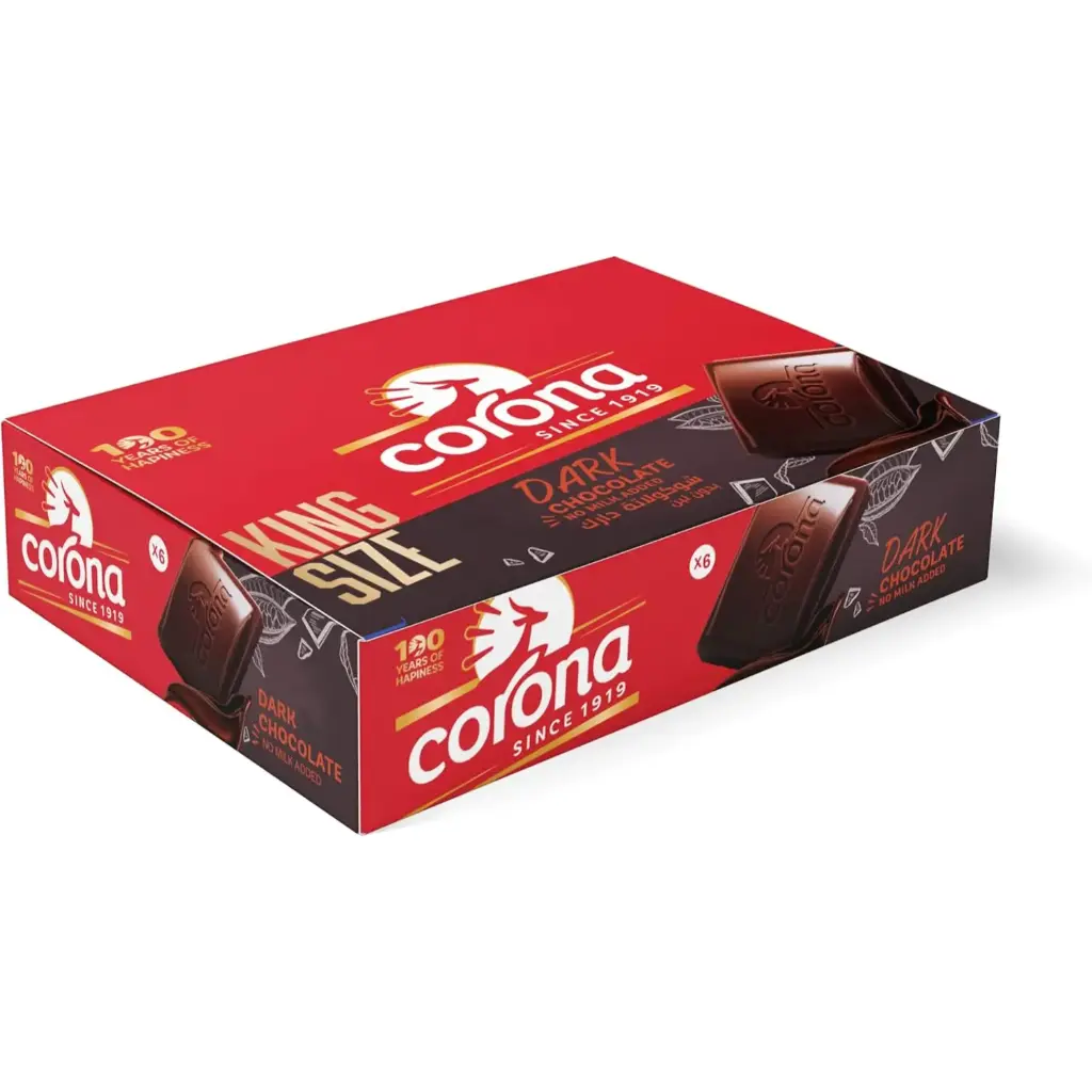 Corona Large Dark Chocolate 6 packs