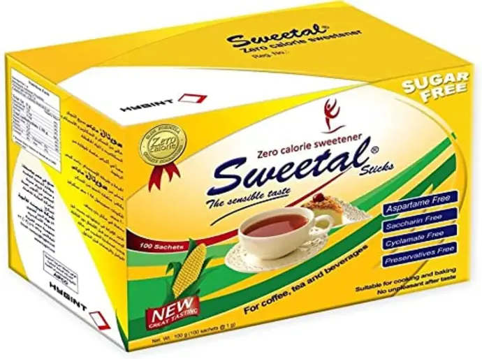 Sweetal Diet Sugar 100 packs 10 pcs