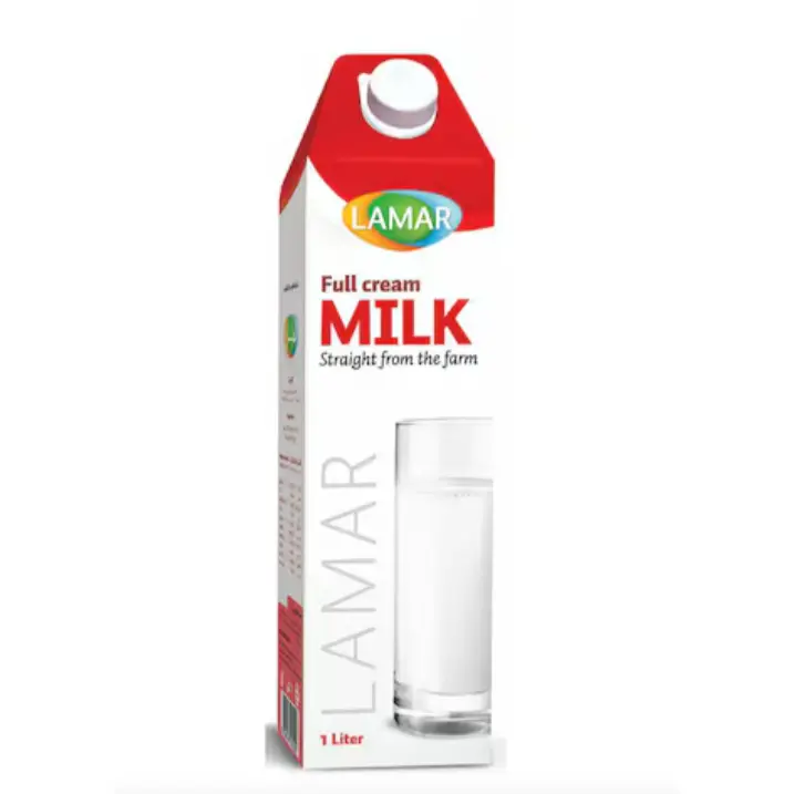 Lamar Full Cream Milk 1liter 12 pcs 