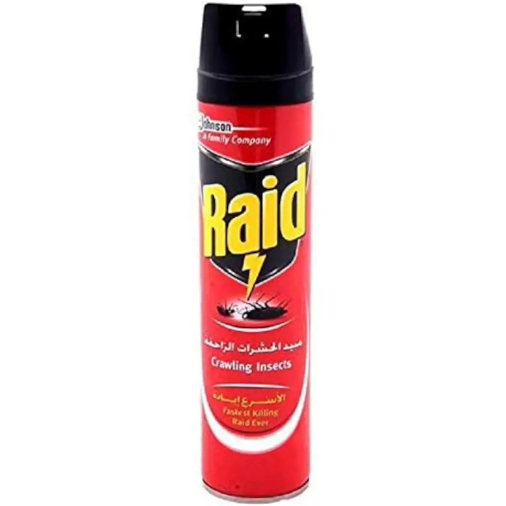 Raid Roach & Crawling Insects Killer Spray – 300ml      