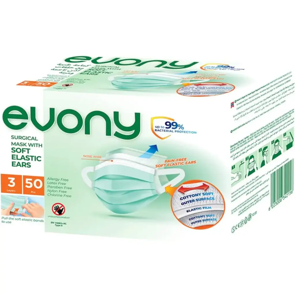 قناع الوجه إيفوني – 50 قناع