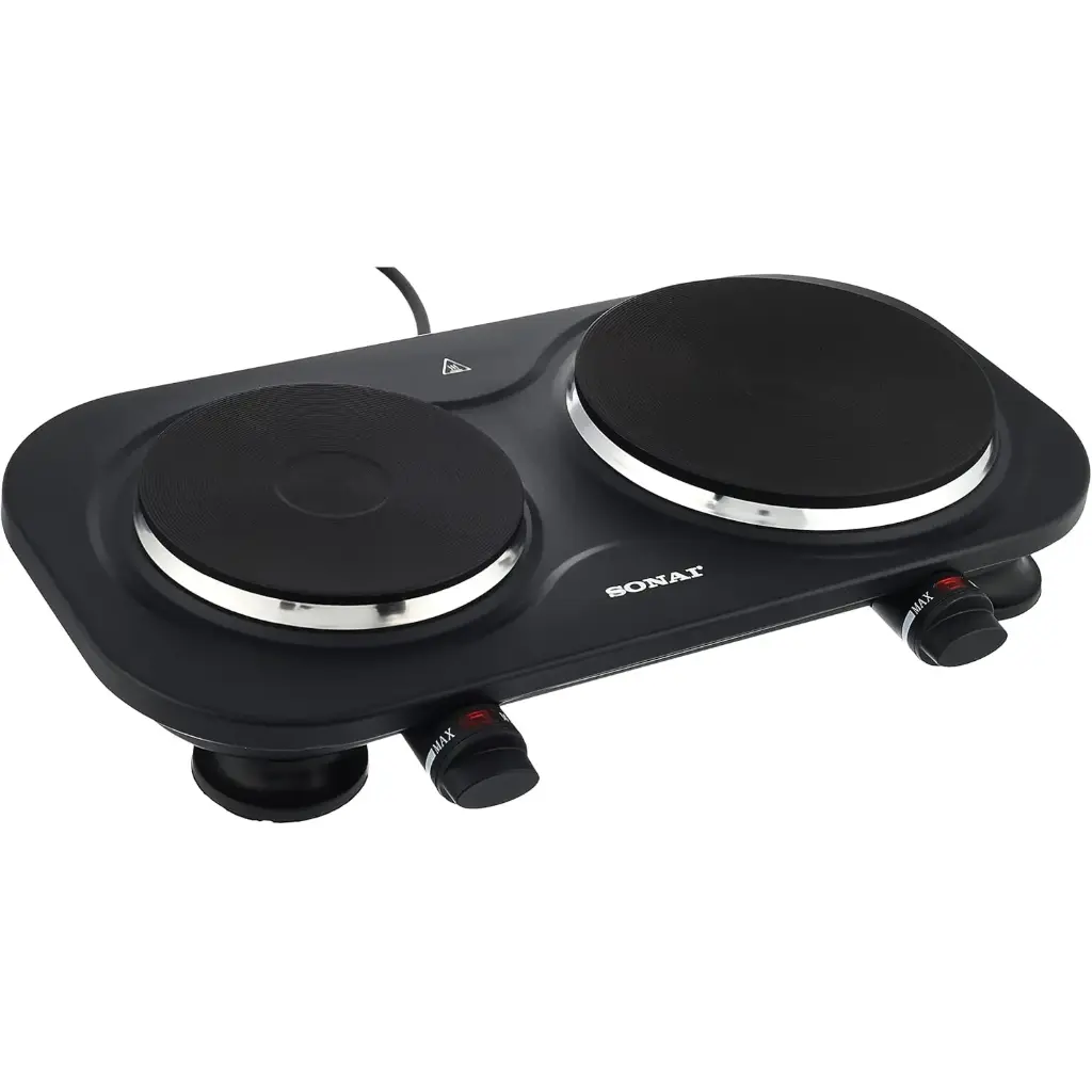 Sonai Hot Plate, adjustable thermostat, 2 heater 2500 Watt - SH-360