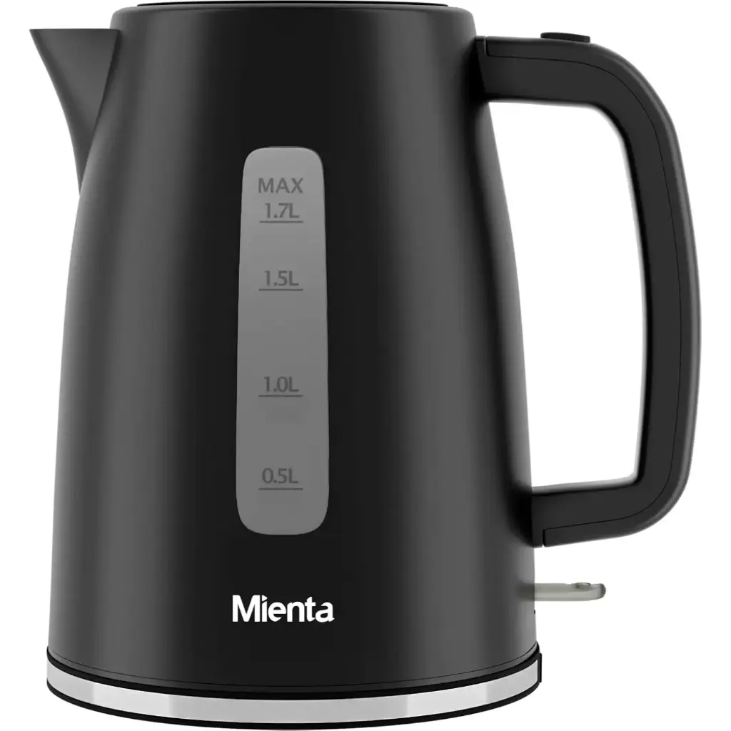 Mienta Electric Cordless Kettle, 1.7 Liters, 2200W, EK201737A 