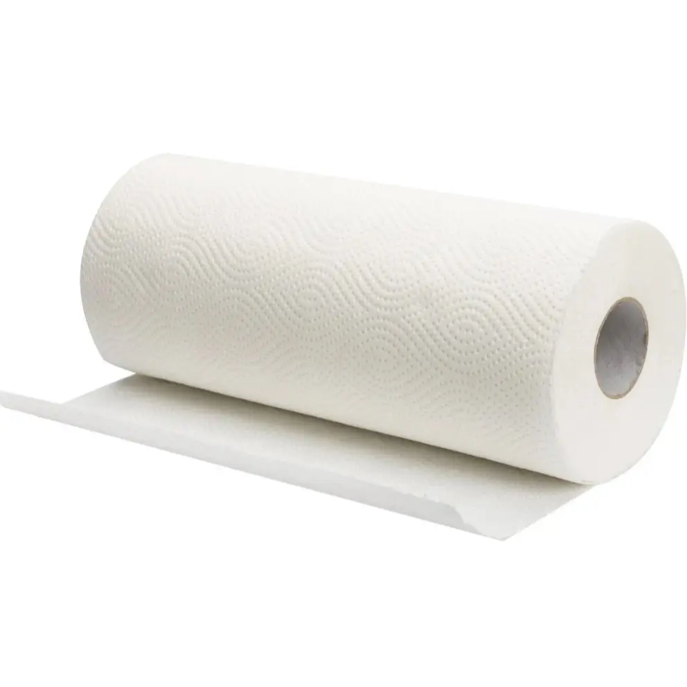 Kitchen Roll (Pure) – 4 Layers – 6 Rolls (1.2kg per roll)