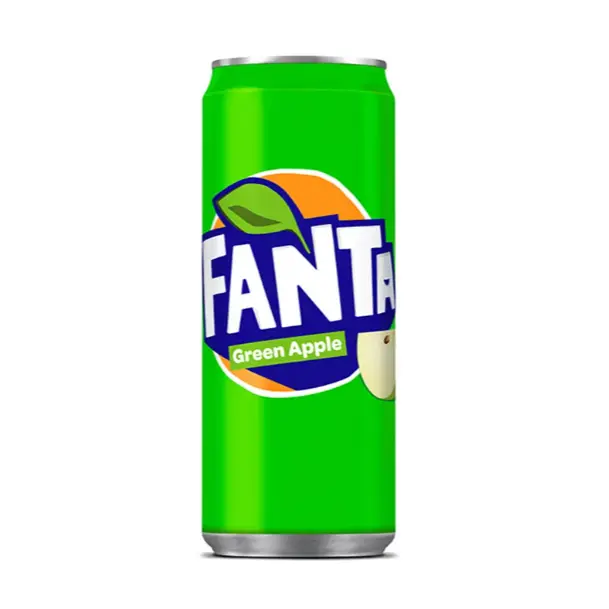 Fanta Apple Pocket Can 250 ml 24 pcs
