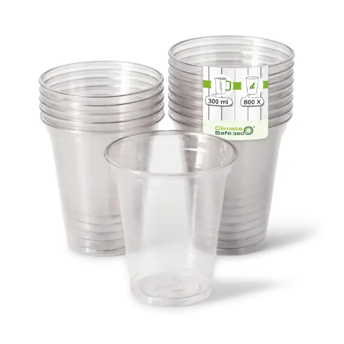 PP Plastic Cups 300 Oz 1000 Cups 1 pcs