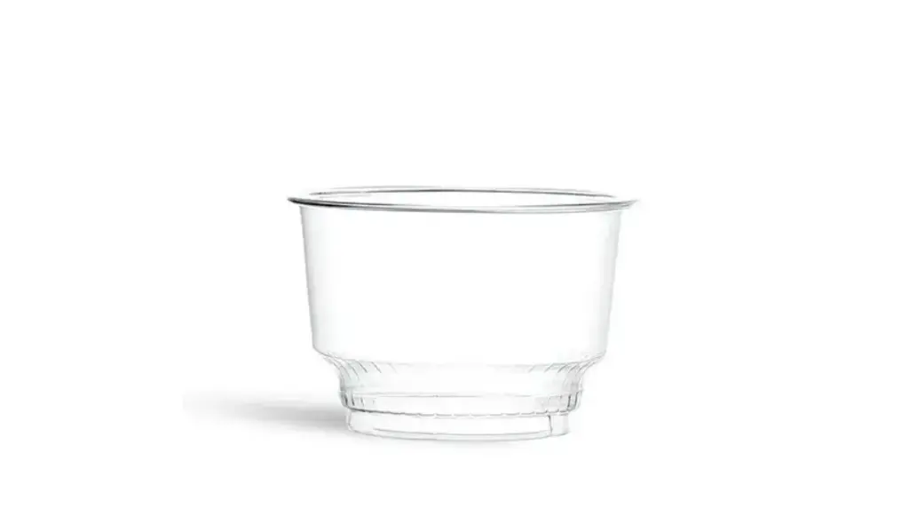 أكواب آيس كريم بلاستيك PET سعة ٤ أونز، ١٠٠٠ كوب، ١ قطعة