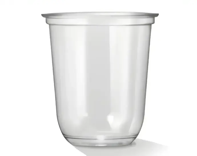 U-Shaped Pet Cups 12 Oz 1000 Cups 1 pcs