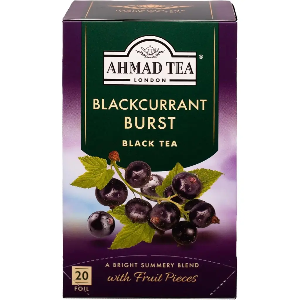 Ahmad Tea With Blackcurrant Flavor 20 teabags 1 pcs