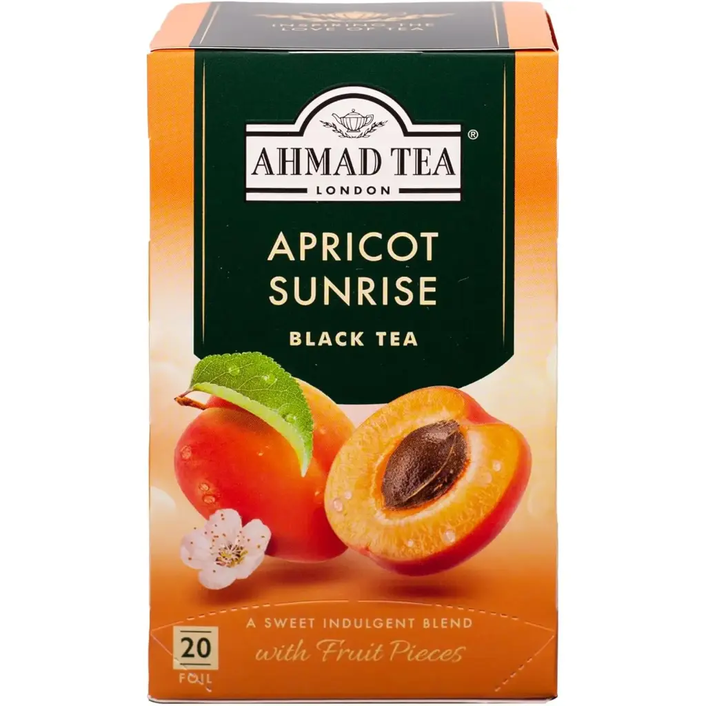 Ahmad Tea With Apricot Flavor 20 teabags 1 pcs