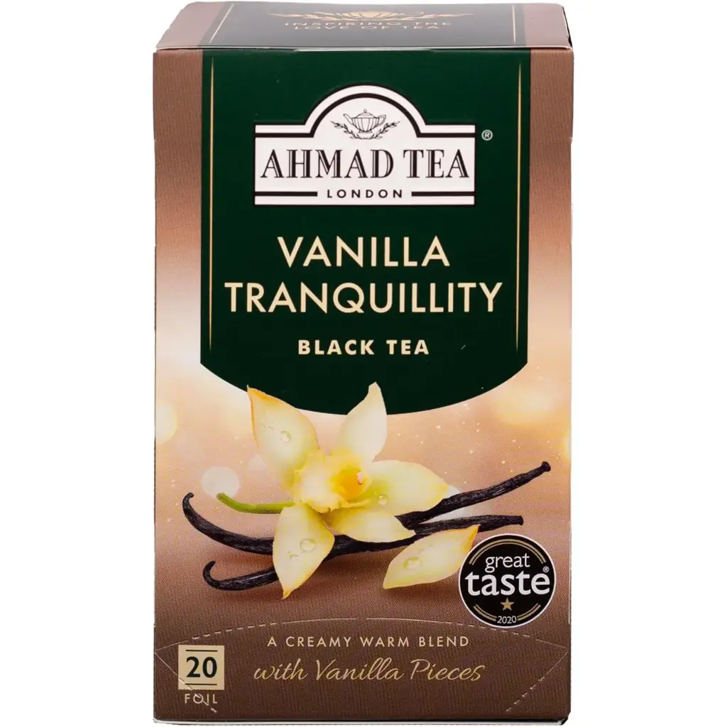 Ahmad Tea With Vanilla Flavor 20 teabags 1 pcs