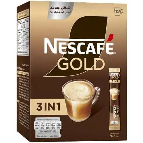 Nescafe Gold Rich 3 in 1 – 12 sachets