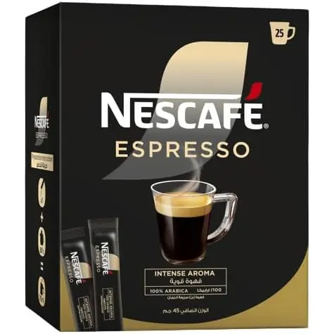 Nescafe Gold Espresso Coffee – 25 sachets