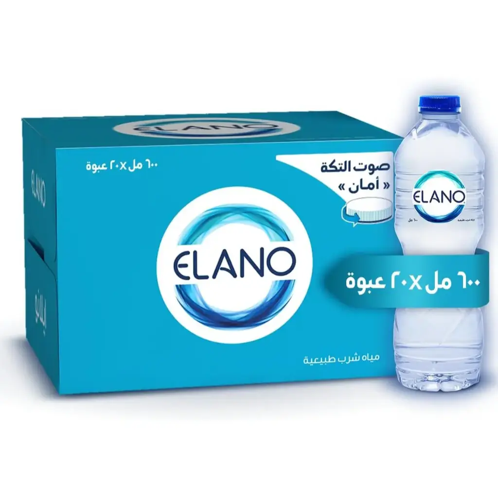 Elano Water 600ml 20pcs