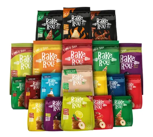 [none] Bake Rollz Flavored Baked Snacks 24 packs