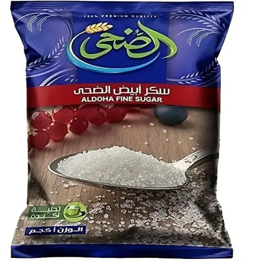 [none] الضحى سكر أبيض 1 كيلو 10 قطع