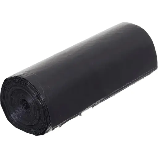 [none] Plastic Garbage Bags 70x90 1kg – Black