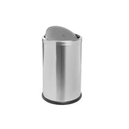 [none] Metal Garbage Basket Big Size - "Fan Cover"