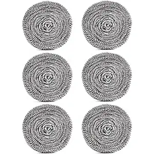 [none] Stainless Scourer Pack of 6