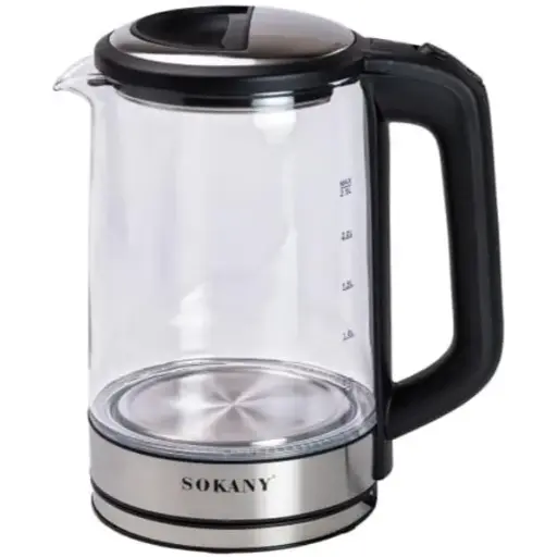 [none] Sokany Electric Kettle – 2.5L, 1500W