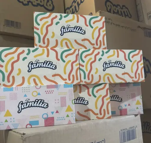 Familia Facial Tissues - 200 Sheets - 48 Packs