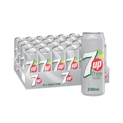 [none] 7up Diet Can 320 ml 24 pcs