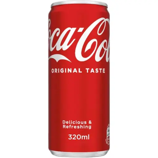 [none] Coca Cola Can 320 ml 24 pcs