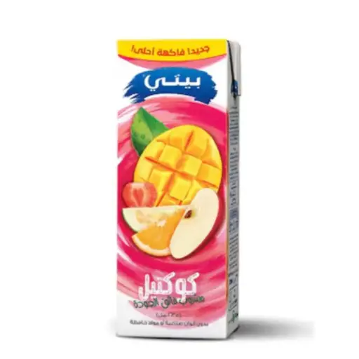 [none] بيتي عصير كوكتيل ٢٣٥ مل – ٢٧ قطعة
