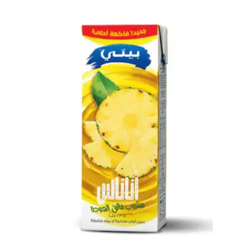 [none] بيتي عصير أناناس ٢٣٥ مل – ٢٧ قطعة
