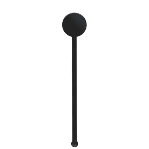 [none] Plastic Black Stirrers 100 stirrer 10 pcs