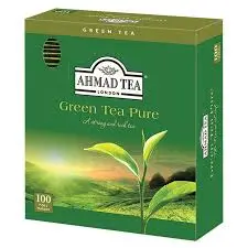 [none] شاي أحمد تي أخضر بالنعناع ١٠٠ كيس شاي – قطعة واحدة