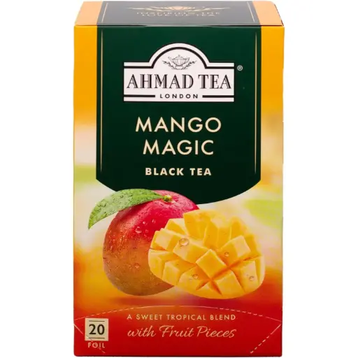 [none] Ahmad Tea With Mango Flavor 20 teabags 1 pcs