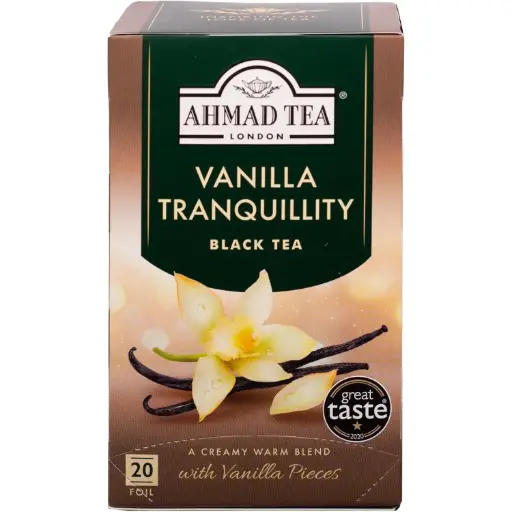 [none] Ahmad Tea With Vanilla Flavor 20 teabags 1 pcs