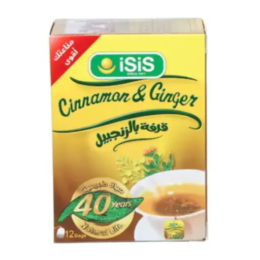 [none] Isis Lemon And Ginger 12 teabags 12 pcs