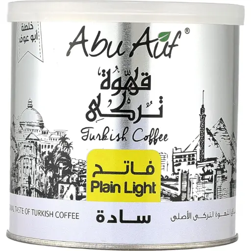 [none] Abu Auf Light Plain Coffee 250 gm 4 pcs