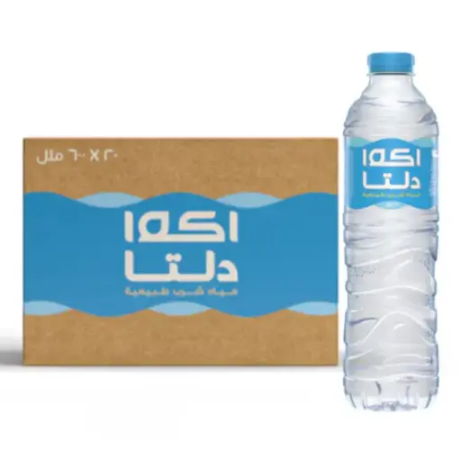 [none] أكوا مياه ٦٠٠ مل – ٢٠ قطعة